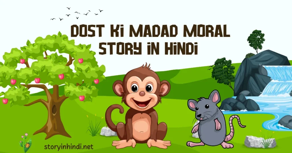 Dost ki Madad Moral Story in Hindi | बन्दर और चूहा की दोस्ती कहानी
