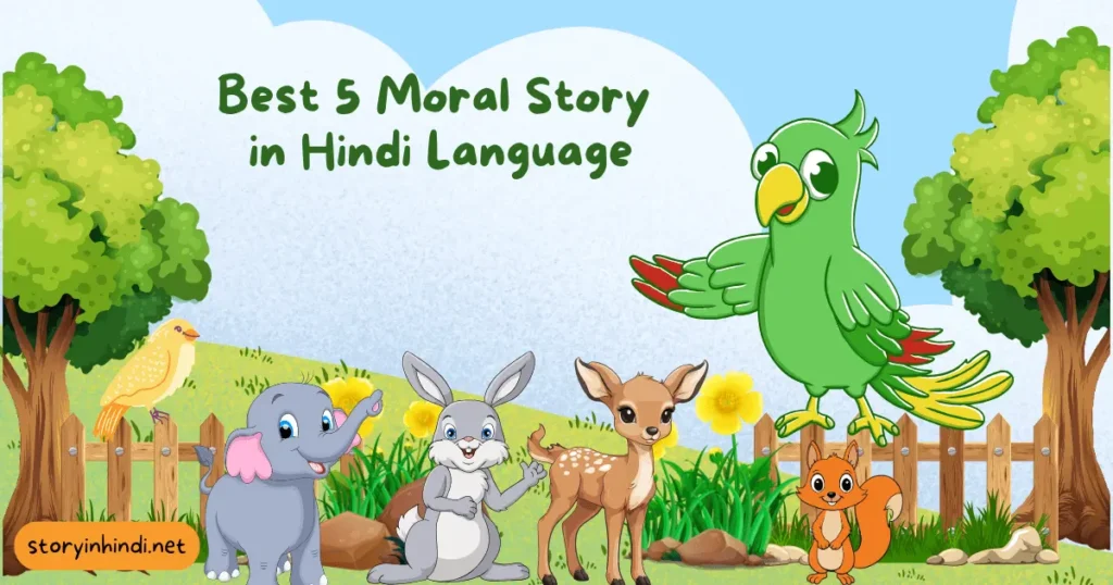 Best 5 Moral Story in Hindi Language छोटे बच्चों की मजेदार कहानियां