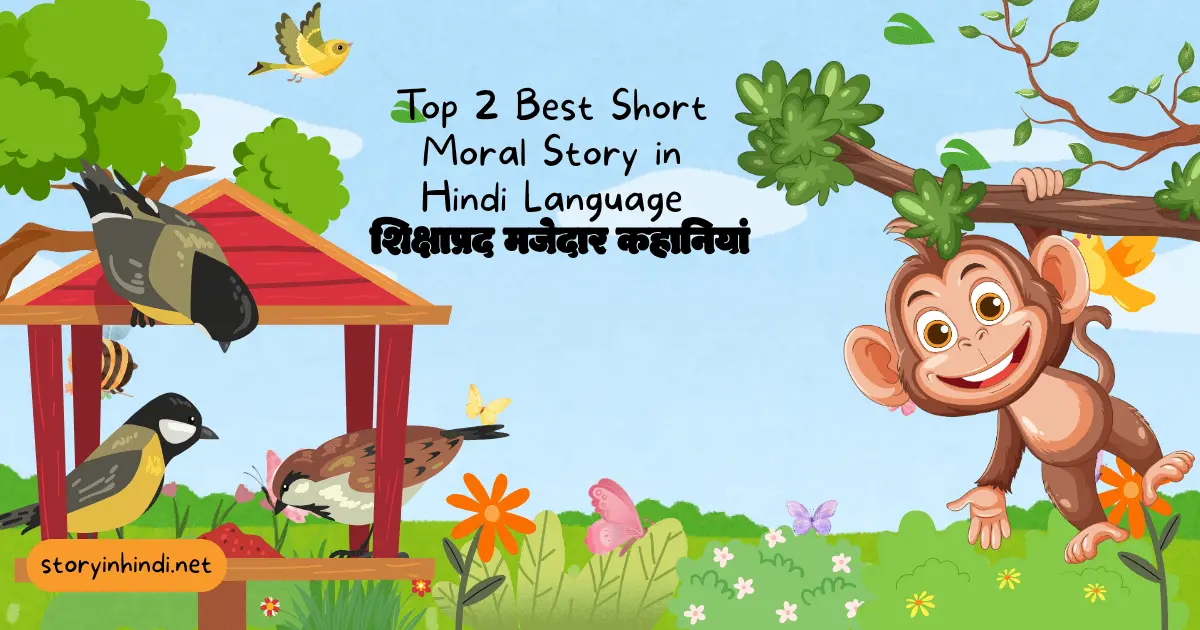 Top 2 Best Short Moral Story in Hindi Language शिक्षाप्रद मजेदार कहानियां